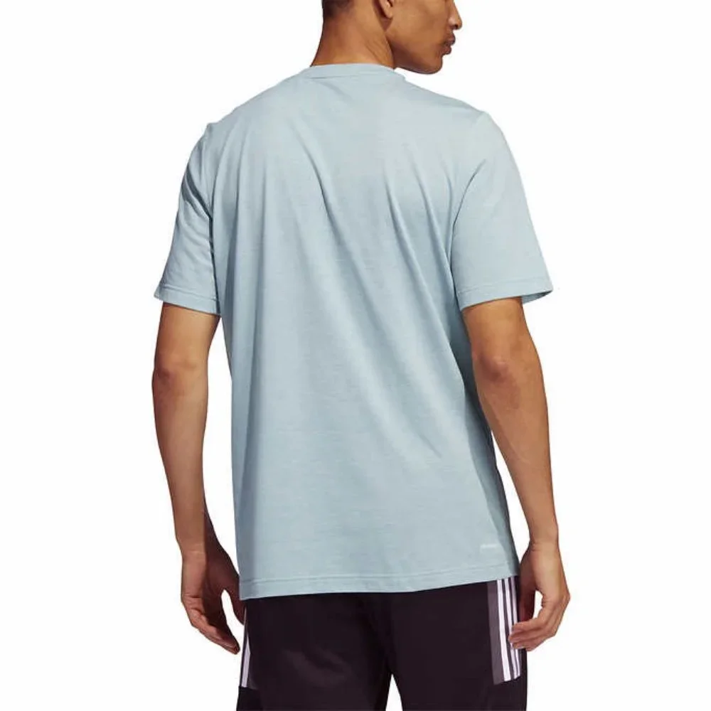 adidas Men's Short Sleeve Tee - Picture 3 of 4